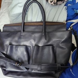 Matt & Nat diaper bag / briefcase/ tote, navy